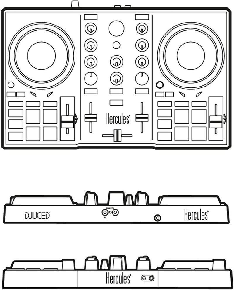 Hercules DJ Control Inpulse 200 MkII (Blue Edition) - Image 2